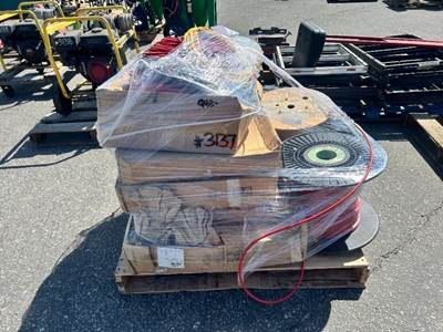 PALLET OF ASST. ELECTRICAL WIRE. --(LOCATED IN COLTON, CA)--