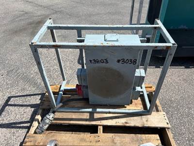 GENERAL ELECTRIC INDUSTRIAL PORTABLE TRANSFORMER. --(LOCATED IN COLTON, CA)--