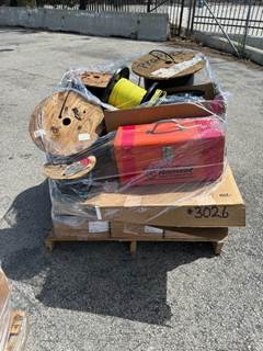 ASST. HILTI FASTENERS, SPOOLS OF ELECTRICAL WIRE, RAMSET FASTENING SYSTEM --(LOCATED IN COLTON, CA)--