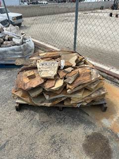 PALLET OF SANDSTONE PAVERS --(LOCATED IN COLTON, CA)--