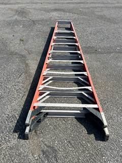 WERNER 10' A-FRAME LADDER --(LOCATED IN COLTON, CA)--