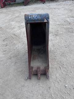 TAG 12" JP BUCKET, fits backhoe --(LOCATED IN COLTON, CA)--