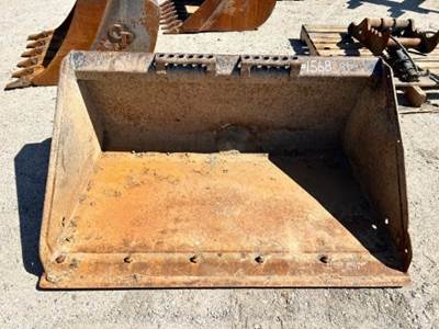 48" GP BUCKET, fits skidsteer. --(LOCATED IN COLTON, CA)--