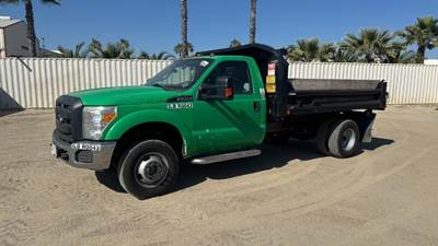 2016 FORD F350 BOBTAIL DUMP TRUCK