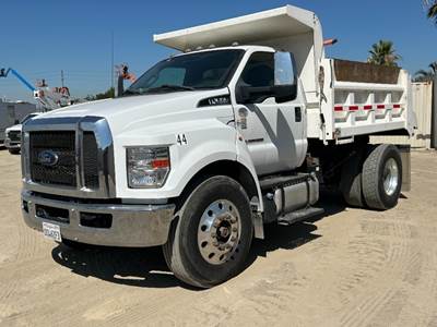 2021 FORD F650 BOBTAIL DUMP TRUCK