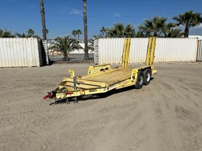 2011 MARKSMAN RBET80X15C EQUIPMENT TRAILER