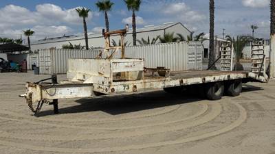 2015 SHUR SHARP MANUFACTURING ST40-21DR EQUIPMENT TRAILER