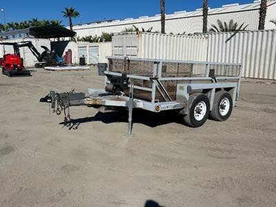 2000 TRIPLE L DROP DECK EQUIPMENT TRAILER