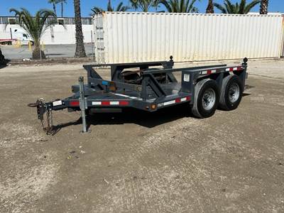 2021 TRIPLE L 1014 DROP DECK EQUIPMENT TRAILER