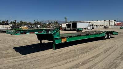 Trail King Equipment Transport Trailer