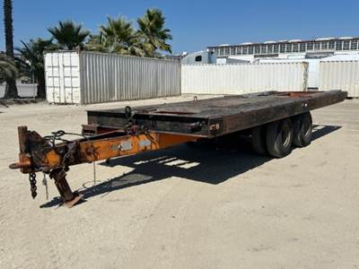 1975 MILLER OT EQUIPMENT TRAILER
