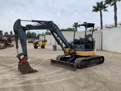 2007 JOHN DEERE 50D MINI HYDRAULIC EXCAVATOR