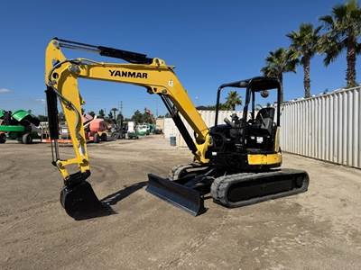 2019 YANMAR VIO55 MINI HYDRAULIC EXCAVATOR