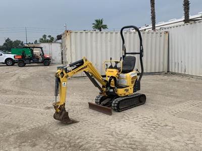 2019 YANMAR SV08-1B MINI HYDRAULIC EXCAVATOR