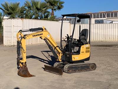 2017 YANMAR VIO17-A MINI HYDRAULIC EXCAVATOR