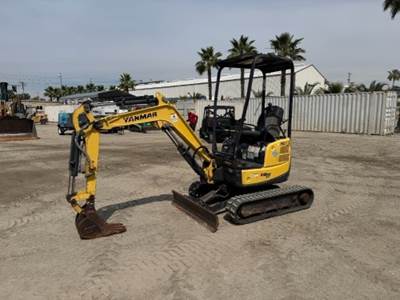 2018 YANMAR VIO17 MINI HYDRAULIC EXCAVATOR
