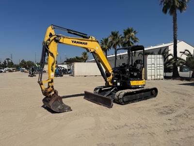 2019 YANMAR VIO55 MINI HYDRAULIC EXCAVATOR