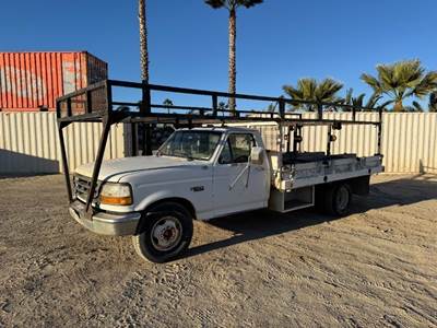 1994 FORD F350 FLATBED TRUCK