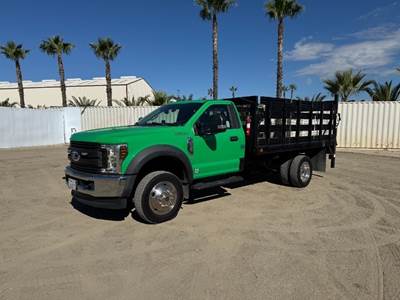 2019 FORD F450XL FLATBED TRUCK