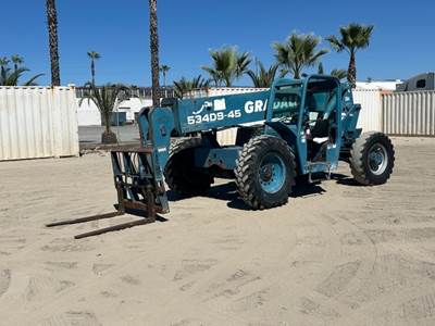 2000 GRADALL 534D9-45 REACH FORKLIFT