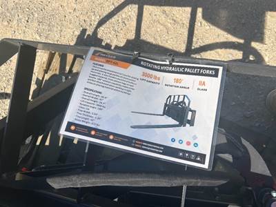 2026 ARTEER RPT-42L ROTATING FORK ATTACHMENT --(LOCATED IN MADERA, CA)--