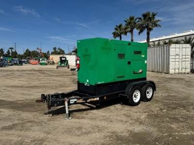 2017 MULTIQUIP DCA70SSIU4F GENERATOR, 56kw, Isuzu diesel, portable. s/n:7354047
