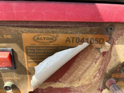 ALTON AT04105D GENERATOR --(LOCATED IN COLTON, CA)--