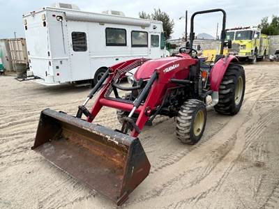 2020 YANMAR YT347 UTILITY TRACTOR --(DOES NOT RUN)-- --(LOCATED IN COLTON, CA)--