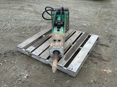 2018 INDECO HP1000MB HYDRAULIC BREAKER ATTACHMENT --(LOCATED IN MADERA, CA)--
