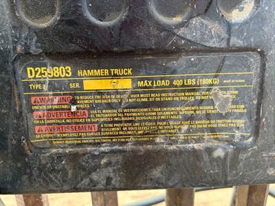 2020 DEWALT D25980K 60# DEMO HAMMER --(LOCATED IN MADERA, CA)--