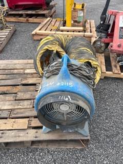 AMERIC CORPORATION VAF/3000 VENTILATION FAN W/DUCTING