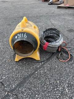 MERIC CORPORATION VAF/1500 VENTILATION FAN W/DUCTING