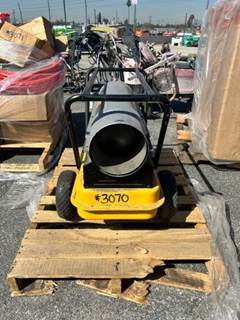 DEWALT DXH135HD DIESEL FORCED FIRE HEATER