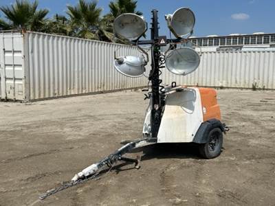 2018 MAGNUM MLT6SM-STD3 LIGHT TOWER, Mitsubishi diesel, 6kw generator, portable. s/n:3002713772; Trailer s/n:7ESPL1017JB713772