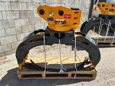 TOFT 04G HYDRAULIC LOG GRAPPLE --(LOCATED IN COLTON, CA)--
