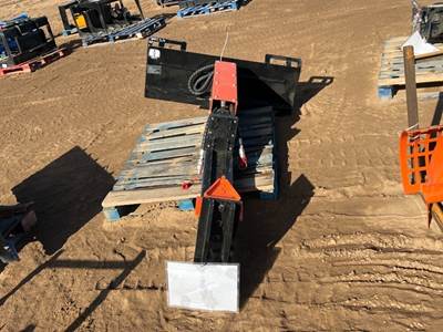 2025 GIYI HLS25 LOG SPLITTER ATTACHMENT, fits skidsteer. s/n:FJYPMQ251018 --(LOCATED IN MADERA, CA)--