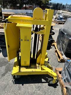 EZ LIFT EL400DC-S8 DRUM & BARREL LIFTING TROLLEY --(LOCATED IN COLTON, CA)--