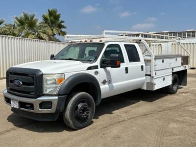2012 FORD F450 CREW CAB UTILITY TRUCK