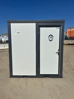 BASTONE 92.72"X85.83"X64.65" MOBILE RESTROOM W/SHOWER --(LOCATED IN COLTON, CA)--