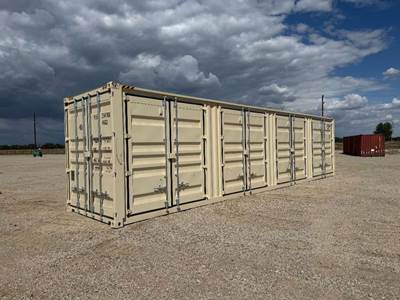 2026 STARVOX 40' HIGH CUBE CARGO CONTAINER --(LOCATED IN MADERA, CA)--