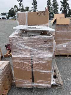 PALLET OF HART COOLEY CEILING DIFFUSERS --(LOCATED IN COLTON, CA)--