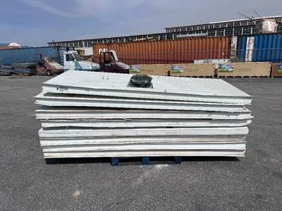 APPROX. (16) 46"X109"X4" INSULATED WALL AND CEILING PANELS --(LOCATED IN COLTON, CA)--