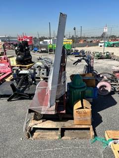 APPROX. (3) BOXES OF ASST. WOOD CAPS, FLUORESCENT LIGHT CART, INDUSTRIAL VERTICAL T-BASE MOTOR