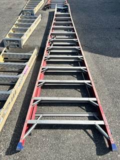 WESTWARD WW-3043-12 12' A-FRAME LADDER. --(LOCATED IN COLTON, CA)--