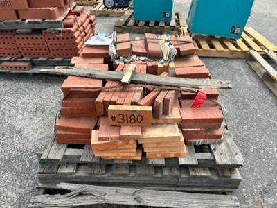 PALLET OF ASST. RED BRICK