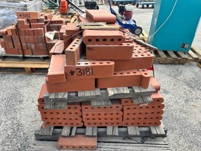 PALLET OF ASST. RED BRICK