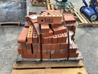 PALLET OF ASST. RED BRICK