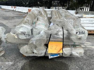 PALLET OF APPROX. (25) ROLLS OF DAY BED FABRIC