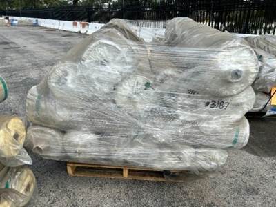 PALLET OF APPROX. (25) ROLLS OF DAY BED FABRIC