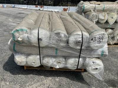 PALLET OF APPROX. (25) ROLLS OF DAY BED FABRIC